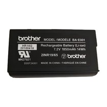 Brother label machine PT-750W E300 E550W label machine lithium battery original accessories BA-E001