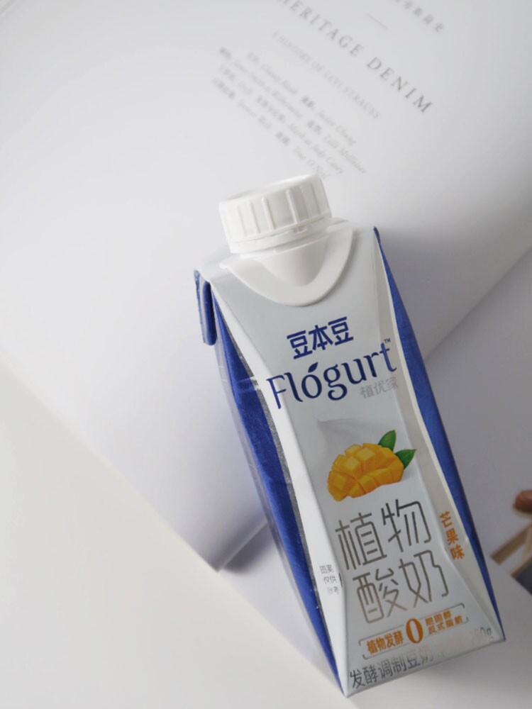低脂低糖,豆本豆植物酸奶让身体0负担