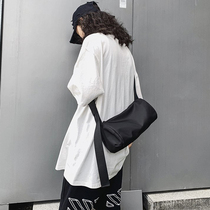 2021 new net red homo-style sports bag with female inclined satchel bag 100 hitch pop-wave cool broadband single shoulder bag