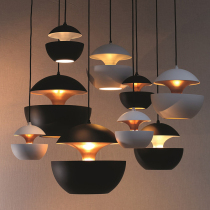 Nordic engineering chandelier Creative milk tea shop Restaurant lighting Clothing store chandelier Bar light Art Nordic bedroom light