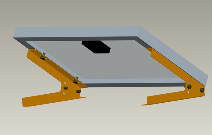 304支架不锈钢太阳能光伏板支架不锈钢折叠不锈钢可调硅系列活动