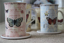 Creative ceramics export Australian four-color mug milk cup juice Cup home Cup gift coffee cup