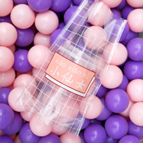 Three cups of tea fairy Net red coffee milk tea take-out packing plastic bag juice portable single double cup custom logo