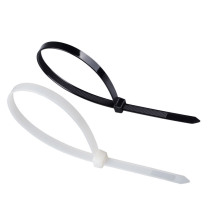 Self-locking nylon cable tie fixed plastic tie tie tie tired strangled dog Black White large extended finishing belt
