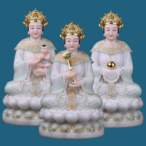 Matchmaking eyes Empress Sanxiao Qiong Xiao Bi Yunxiao Fairy Three Immortal Han Baiyu Statue