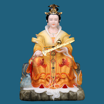 Matchmaking Nine Heavenly Girl Niangniang Home Han White Jade Buddha Hall dedicated to Idol desktop crafts ornaments