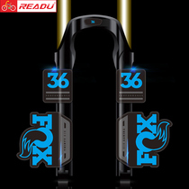 2020 fox36 PERFORMANCE Front Fork Sticker Mountain Bike Body Decoration Bicycle Personality Waterproof
