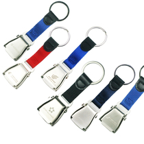 Customized aircraft seat belts Air China China Southern China Eastern Airlines Star Boeing Airbus keyring pendant