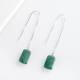 925 Sterling Silver Natural Jade Jade A-Grade Ping Wuwu 브랜드 Ear Wire Genuine Jade 여성 고급 귀걸이 새로운 스타일 925 Sterling Silver Natural Jade Jade A-Grade Ping Wuwu 브랜드 Ear Wire Genuine Jade 여성 고급 귀걸이 새로운 스타일