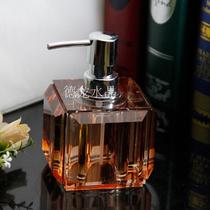 Crystal hand sanitizer bottle Crystal lotion bottle decoration Crystal bottle customization