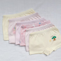 Childrens elastic elastic boxer briefs Class A Boys Girls Lycra underpants baby cartoon shorts cotton children