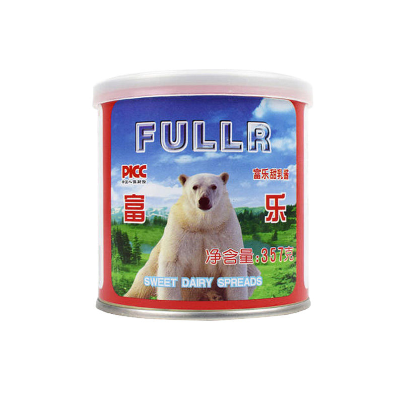 富乐炼乳甜乳酱357g罐