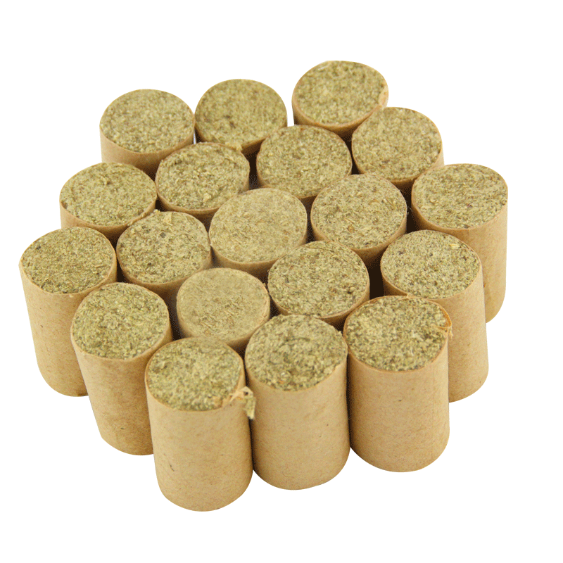 蕲康特级伍元素艾柱 五年陈纯艾绒柱蕲艾段温灸艾灸柱108艾条包邮