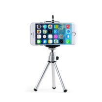  Desktop mini tripod Small mobile phone stand Universal multi-function double-layer tripod Lazy audio and video support frame