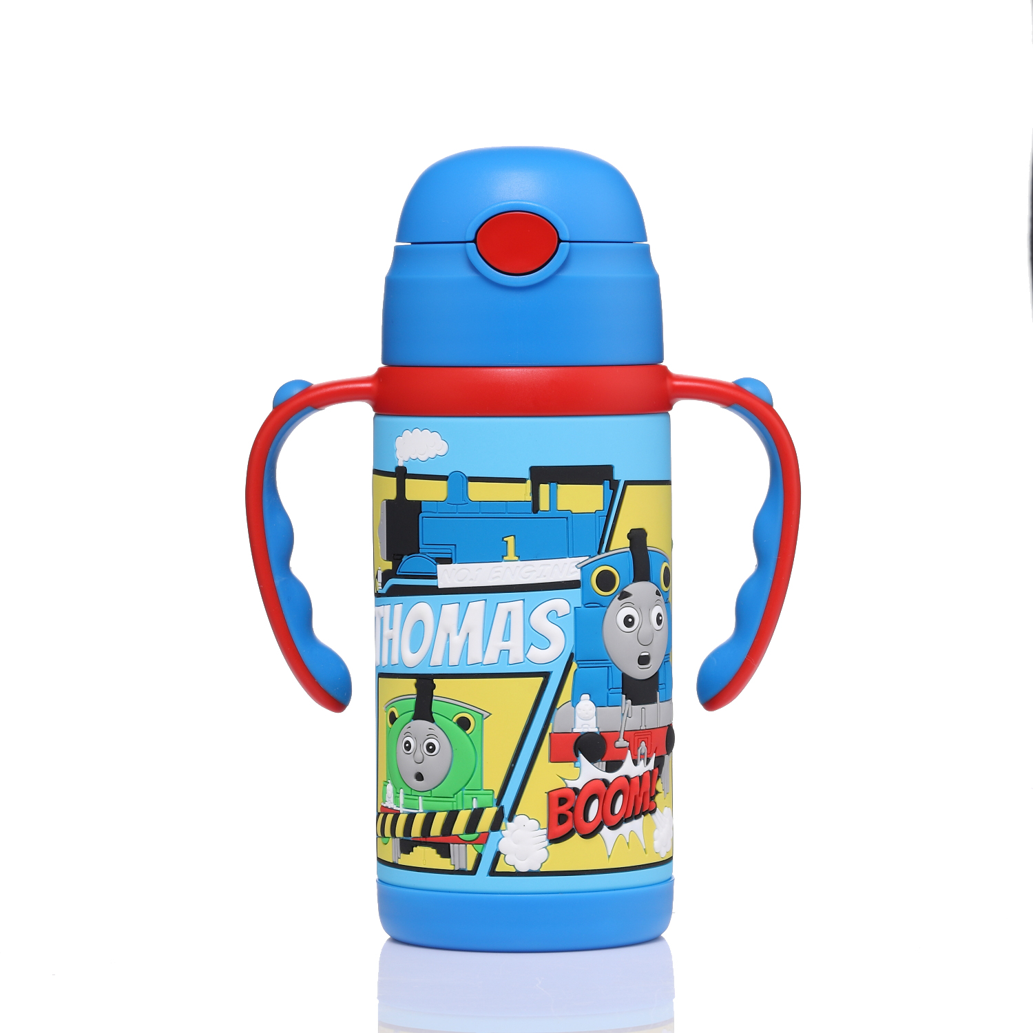 thomas and friends 400ml direct drinking thermos portable children water bottle