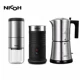 Nồi moka điện NICOH 3/6 phục vụ máy pha cà phê espresso tự động tại nhà bằng thép không gỉ - Máy pha cà phê