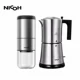 Nồi moka điện NICOH 3/6 phục vụ máy pha cà phê espresso tự động tại nhà bằng thép không gỉ - Máy pha cà phê