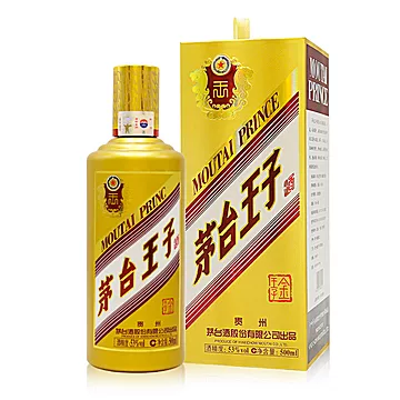 茅台金王子酒53%vol酱香型白酒500ml*6整箱[888元优惠券]-寻折猪