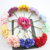 Wedding decoration flowers Cherry Blossom Snow Mountain Carnation fabric flower simulation Flower Garland material DIY handmade accessories