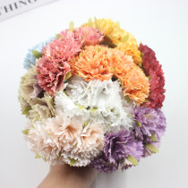 Emulation carnation fake floral bouquet Diy handmade material head accessories Hair Accessories Wedding accessories Wedding Decorations