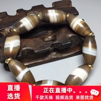 One thing one figure Tibetan natural lao ma nao natural wrapping the first beads bracelets size 29*14mm * 8 A