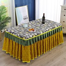 Winter rectangular fire table cover electric stove cover electric stove oven electric heating stove tablecloth new thickened
