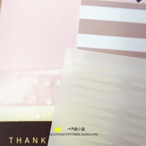 yukano monolithic loaded with frosted material three choices of invisible breathable support strong and persistent double eye skin patch