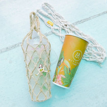 Custom-made hand-woven hemp rope mesh bag hand-held Cup net bag beverage cup thermos cup portable net bag
