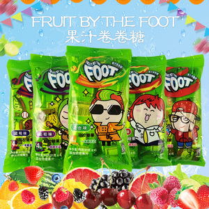 韩国进口零食糖果Fruit By The Foot软糖零食趣味网红水果卷卷糖