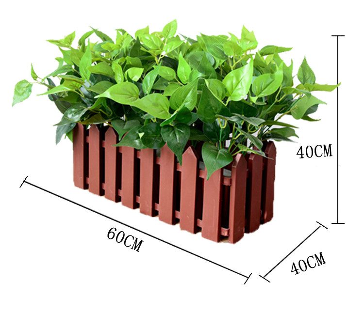 加宽大栅栏仿真花假花塑料花绿植墙角仿真仿真桌面江苏省摆件花套