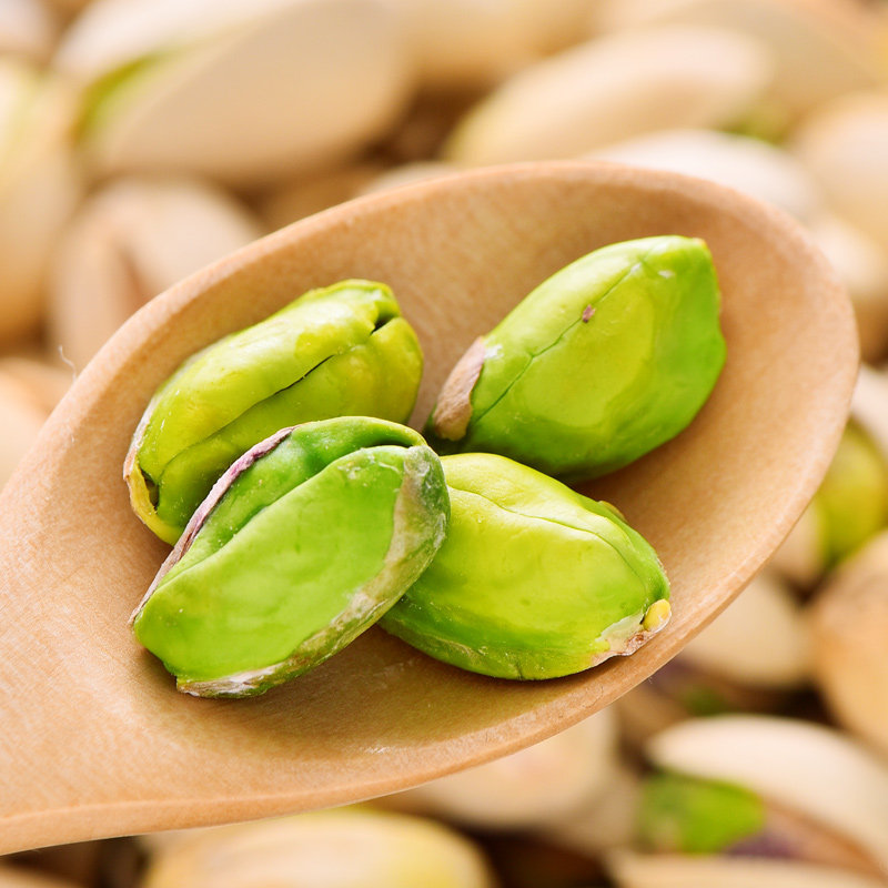 下架【憨豆熊】新货开心果仁净重500g原色无漂白坚果炒货孕妇