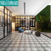 Nordic gray antique brick 600X600 non-slip wear-resistant balcony outdoor floor tile 60x60 living room tile wall tile