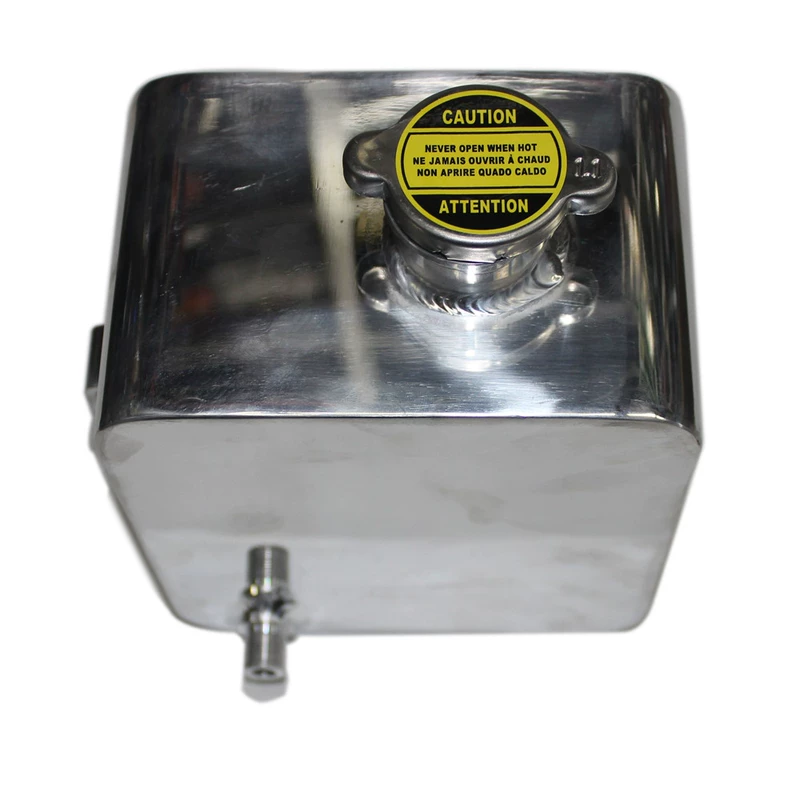 Sửa đổi chiếc xe phổ phụ trợ ấm đun nước 2.5L phụ trợ ấm đun nước hợp kim nhôm defoaming nồi nhôm mở rộng hợp kim tank cọ rửa xe ô tô