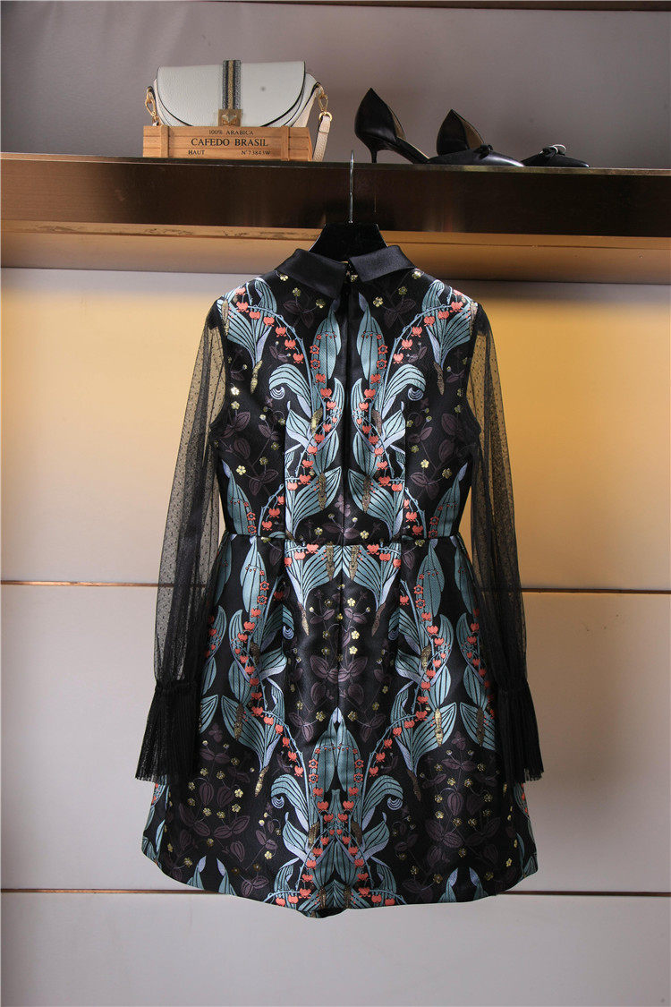 促销jorya卓雅2017秋季专柜正品长袖连衣裙j1401902