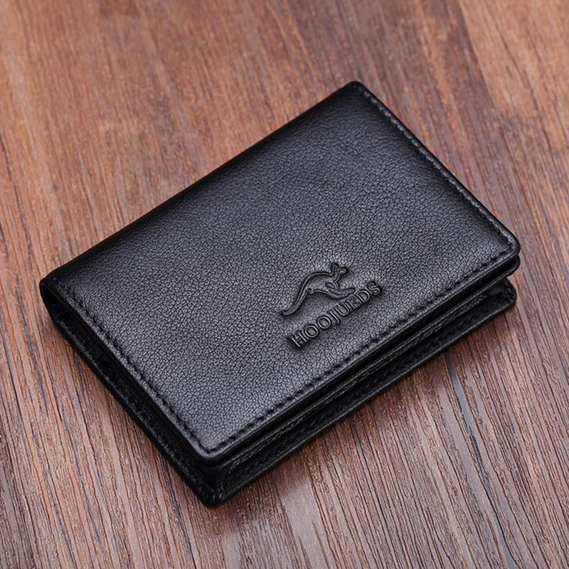 男士卡包 男真皮多卡位软皮名片夹牛皮超薄卡夹男款商务名片包_不打折
