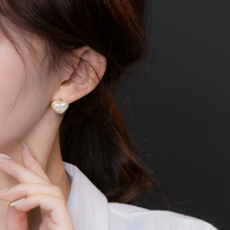 MS Minimalist Ornament 925 Silver Needle Loving Inlaid Drilling Ear Nail Woman Temperament Superior Earrings 2021 New Tide Ear Accessories