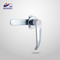 Hengzhu cabinet lock A2055 flat hand lock fire electric cabinet lock distribution box cabinet door lock factory direct sales