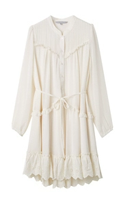 TeenieWeenie gấu váy đơn giản nữ mùa hè phong cách mới quần áo phụ nữ TTOW202424W - váy đầm