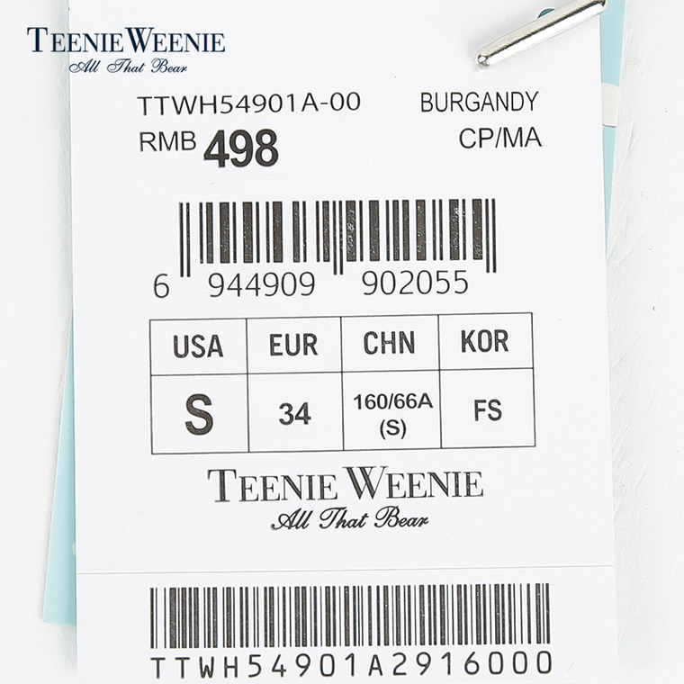 Teenie Weenie小熊2015专柜正品时尚经典休闲裤TTWH54901A