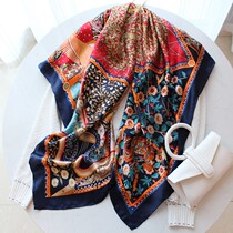 Tree of life 100% mulberry silk scarf fashion wild silk scarf silk scarf shawl Autumn Winter Women