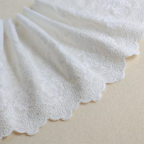 21cm wide cotton embroidery lace lace skirt sofa curtain curtain decoration clothing wide edge fabric