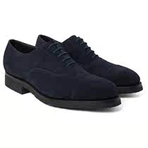 GB tax package 10 percent off J M Weston men 300 suede oxford shoes