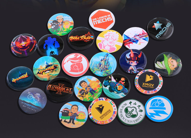 徽章定做 胸章定制马口铁勋章个性diy团校班徽纪念印制作学生襟标