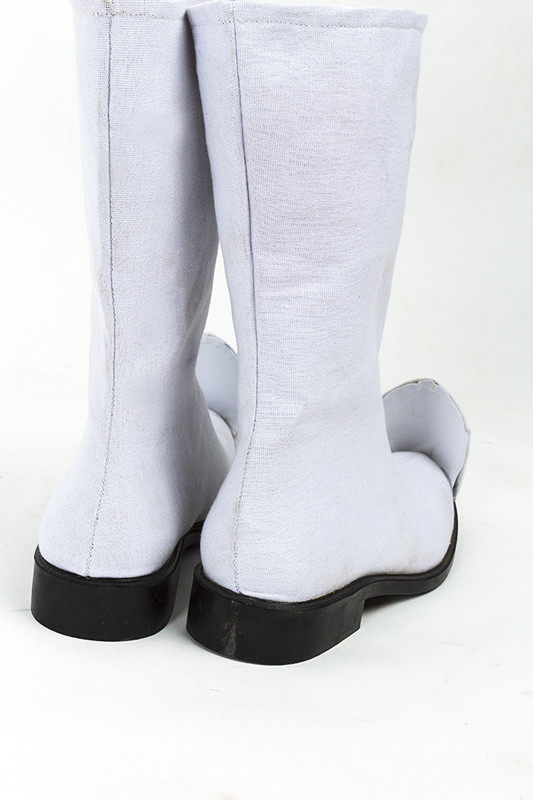 古装靴古代长筒布鞋cos网游靴男女动漫鞋黑白红色影视官兵演出靴