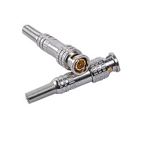 Monitoring Camera BNC head BNC connector Q9 head American pure copper welding-free joint surveillance camera probe connector