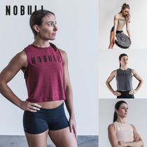 NOBULL women's short vest Crossfit comfortable sports top fitness yoga squat hard pull four-color hair