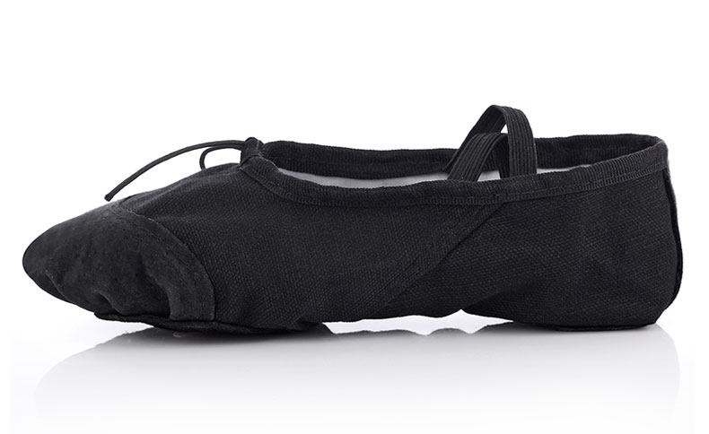 猫爪鞋成人芭蕾舞鞋男生黑色舞蹈鞋软底男式练功鞋男儿童真皮男士