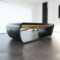 Custom club model room Household standard pool table Simple adult villa nine-ball pool table