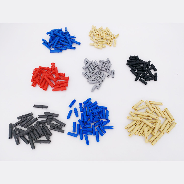 兼容乐高ev3科技散配件积木小颗粒机械 销栓长销黑销松销轴转换器