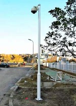 Monitoring Pole 2 meters 3 meters 3 5 meters 4 meters 5 meters 6 meters custom-made monitoring road Road pole ball machine bolt machine Rod